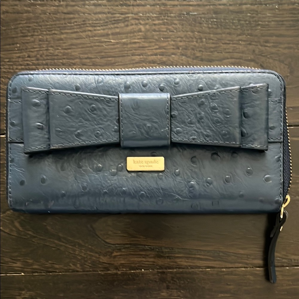 Kate Spade Navy Bow Wallet